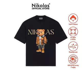 Áo thun Unisex Nikolas 100% Cotton Teddy V11 Tee