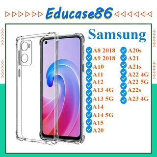 Ốp Dẻo Trong Chống Sốc Samsung A8/A9/A10/A11/A12/A13/A14/A15/A20/A20s/A21/A21s/A22/A22s/A23 Ố Vàng,Loại Tốt