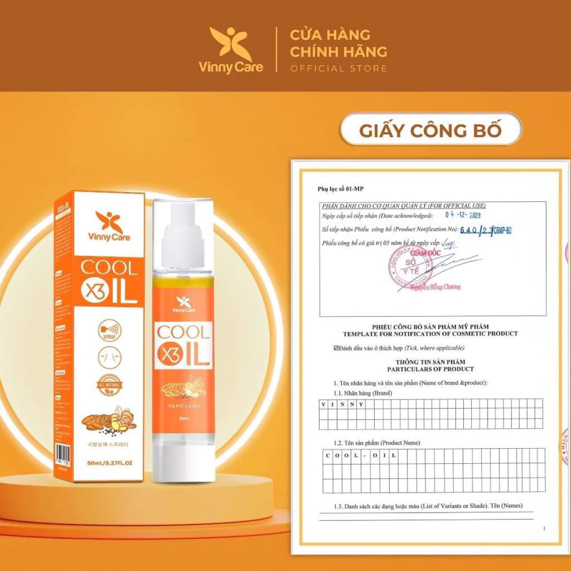 (tặng kèm ủ nilon) Xịt hết Rạn và tan mỡ bụng đa tầng Cool Oil X3