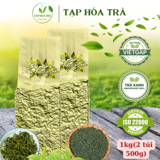 [1kg - 2 gói 500g] Tạp Hóa Trà Trà xanh nõn tôm tân cương thái nguyên thơm ngon hảo hạng