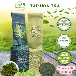 Tạp Hóa Trà Combo Trà móc câu 200g + Trà nõn tôm 200g Trà xanh thái nguyên tân cương thơm ngon hảo hạng