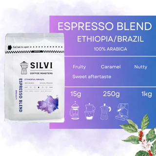Cà phê nguyên chất - HOUSE BLEND (Espresso Blend BRAZIL & ETHIOPIA) - Silvi Coffee Roasters