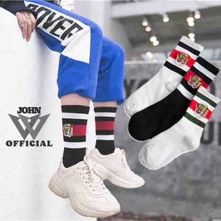 TẤT VỚ CAO CỔ NAM NỮ CAO CẤP, COMBO 3 ĐÔI VẢI COTTON CO DÃN, KHÁNG KHUẨN KHỬ MÙI HÔI CHÂN KHI ĐI GIÀY SOCKS G.C ADSN2907