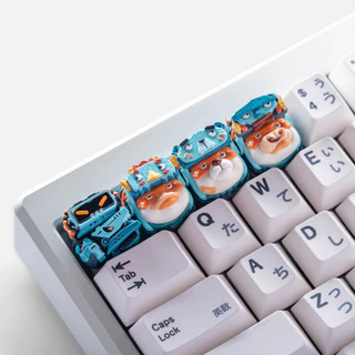 Keycap Artisan bàn phím cơ Dwarf Factory - The Heist