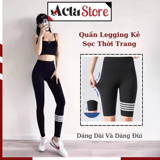 Quần Legging, Quần Tập Yoga, Cạp Cao Nâng Mông Thời Trang Mùa Hè Năng Động Cá Tính  Acta