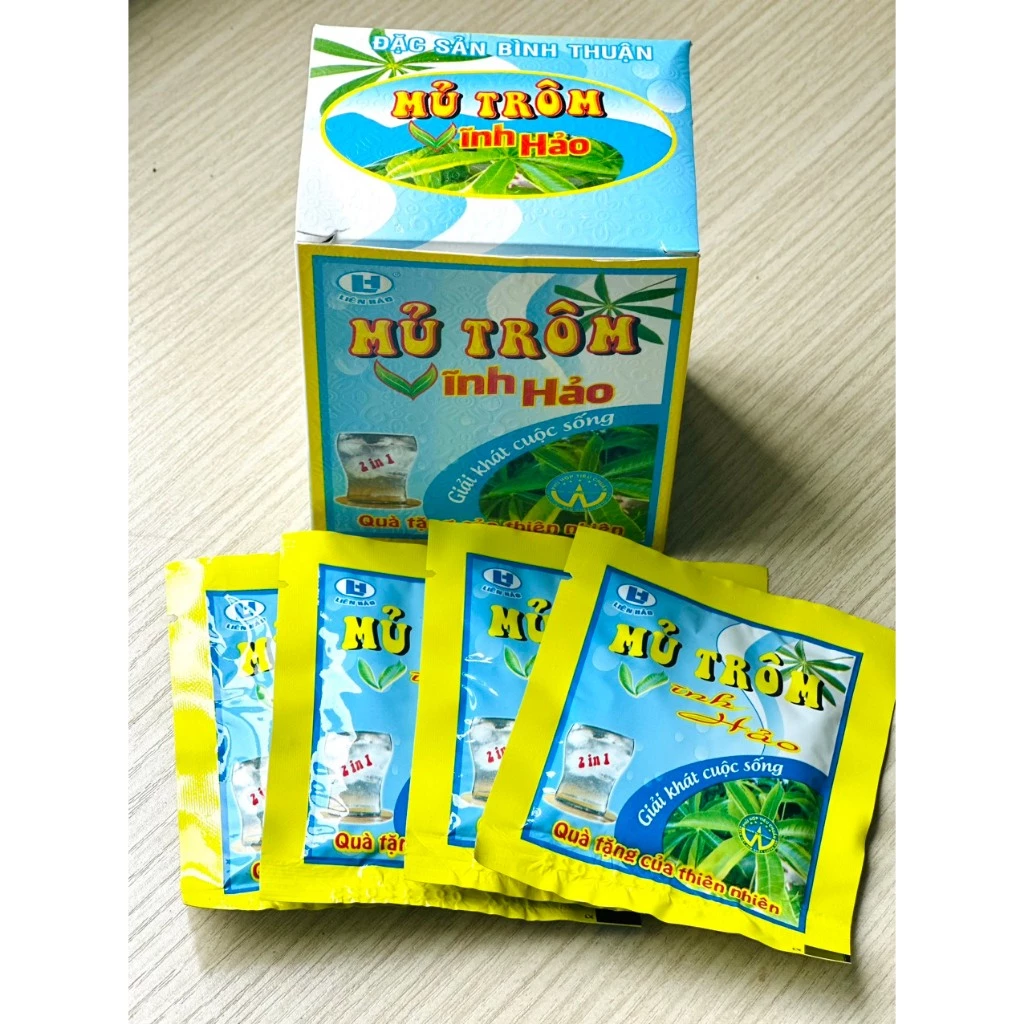 Mũ Trôm Nguyên Chất Vĩnh Hảo Hộp 150g ( 10 túi / hộp )