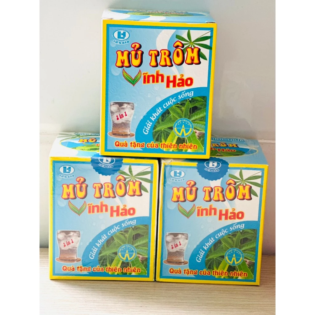 Mũ trôm nguyên chất Vĩnh Hảo Hộp 150g .