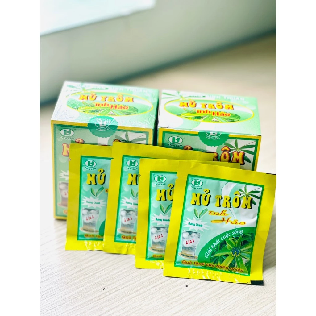 Mũ Trôm Vĩnh Hảo Hộp 150g Hương Chanh ( 10 túi / hộp )