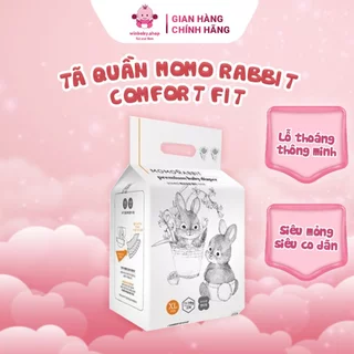 Tã/Bỉm quần mông to COMFORT FIT MOMO RABBIT Hàn Quốc - size L28/XL22/XXL18