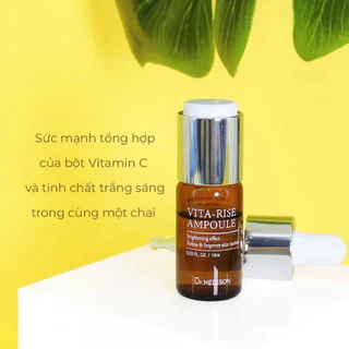 [ Hàng Cty Tặng mask Liposome ] Tinh chất tr.ị nám siêu đỉnh Vita rise ampoule Dr Hedison