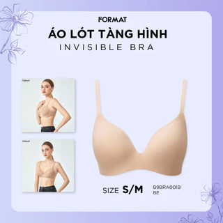 Áo Lót Nữ, Áo Ngực Tàng Hình Format Chất Liệu Cotton Cao Cấp Áp Dụng Công Nghệ Sản Xuất Đến Từ Nhật Bản