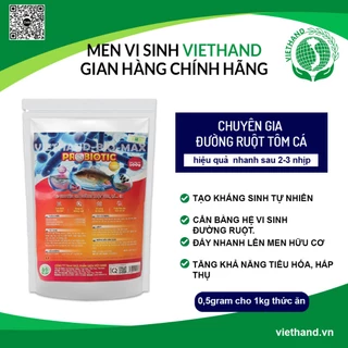 Men vi sinh Việt Hand MEN ĐƯỜNG RUỘT PROBIOTIC Cho chăn nuôi thuỷ sản - 500g