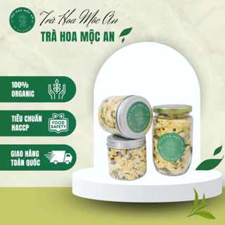 Trà Hoa Cúc Trắng (Bạch Cúc) 100gr Ngủ Ngon, Ổn định huyết áp, Giảm Stress, Thanh Nhiệt