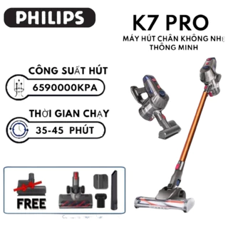 Mới 2024 Máy Hút Bụi Không Dây Cao Cấp K-SERIES Cầm Tay Pin Sạc Mini Siêu Mạnh Gia Đình Giường Đệ