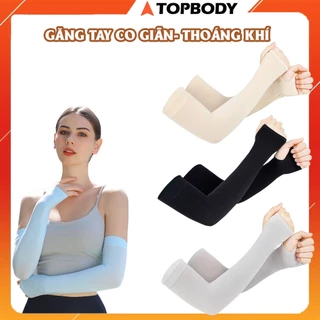 Găng Tay Chống Nắng, Chống Tia UV Bằng Lụa Lạnh Mỏng Mịn UNISEX TOPBODY-GANGT02