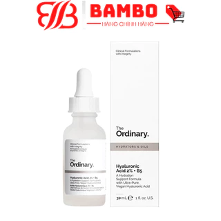 Tinh chất cấp ẩm hồi phục The Ordinary Hyaluronic Acid 2% + B5 30ml của Canada