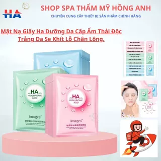 Mặt Nạ Giấy Ha Dưỡng Da HA Cấp Ẩm - Thải Độc Trắng Da - Se Khít Lỗ Chân Lông.