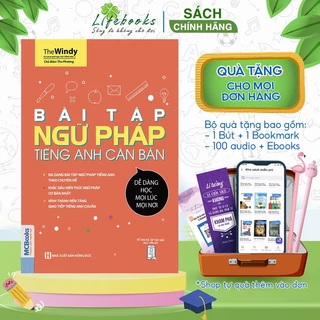 Sách - Bài Tập Ngữ Pháp Tiếng Anh Căn Bản Dành Cho Người Mới Bắt Đầu - Học Kèm App Online