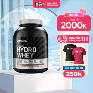 Sữa Tăng Cơ Platinum Hydro Whey 3.5lbs (1.59kg) Chính Hãng