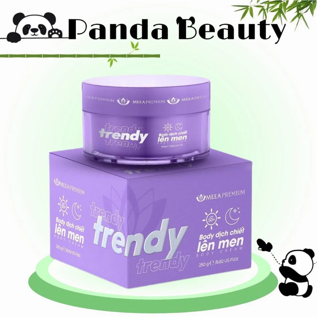 [GIÁ SỈ] KEM BODY TRENDY DỊCH CHIẾT LÊN MEN MEEA PREMIUM - PANDA