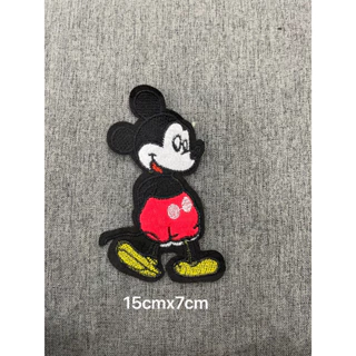 Patch vải ủi nhiệt hình thêu micky