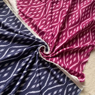 Vải Lụa Hàn Châu Họa Tiết Khổ 1m5 - Co Giãn 2 Chiều, Mềm, Rũ - May Áo Dài, Đầm, Áo Kiểu, Đồ Bộ