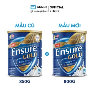 Sữa Ensure Gold Hương Vani - Lúa mạch - Cafe 800G / Ensure Úc 850G