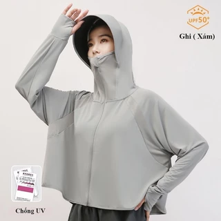 Áo Chống Nắng Cánh Dơi Free Size Chất Liệu Thun Lạnh Mềm Mịn, Thoáng Mát, Chống UV...