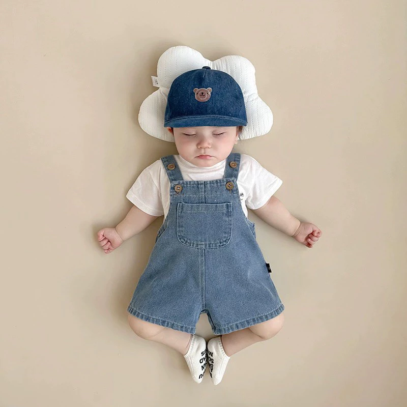 Yếm jeans đùi cho bé 8-14kg