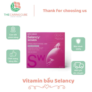 Vitamin bầu Selancy trước bầu , trong bầu hộp 100 viên