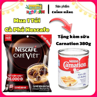 Nescafe Cafe Việt - Tặng Thêm 1 Lon Sữa Đặc Có Đường (380g) (Date Mới), Nescafe Cafe (560g - 16g x 35 Gói) Coffee Cafe