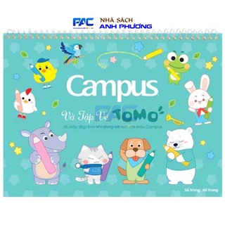 Vở Vẽ Lò Xo A4 Campus - 40 trang