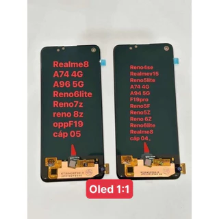 [ Oled 1:1 ] Màn hình Oppo Reno 7Z /A74 4G / A96 5G / Realme 8 .... oled 1:1 dùng chung