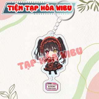 Móc khoá Keychain Acrylic Date A Live Kotori Itsuka Kurumi Tokisaki Tohka Yatogami Mukuro Anime Manga M496