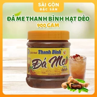 Đá me hạt dẻo Thanh Bình Thanh Mát, Thức uống Giải Khát hũ 900gr