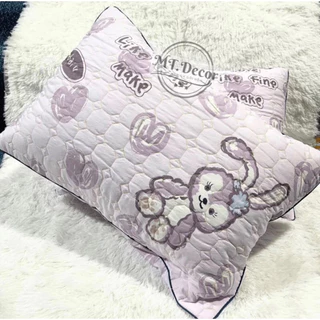 Vỏ gối trần bông dày chất liệu cotton đũi mềm mịn kích thước 50x70cm màu đẹp hàng xịn