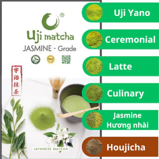 Bột matcha Uji gói dùng thử 10 gram jasmine và các loại khác