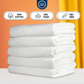 Khăn tắm Khách sạn 70x140cm, 100% COTTON Cao Cấp Mềm Mịn,Chuyên Dụng Khách Sạn, Spa, Resort