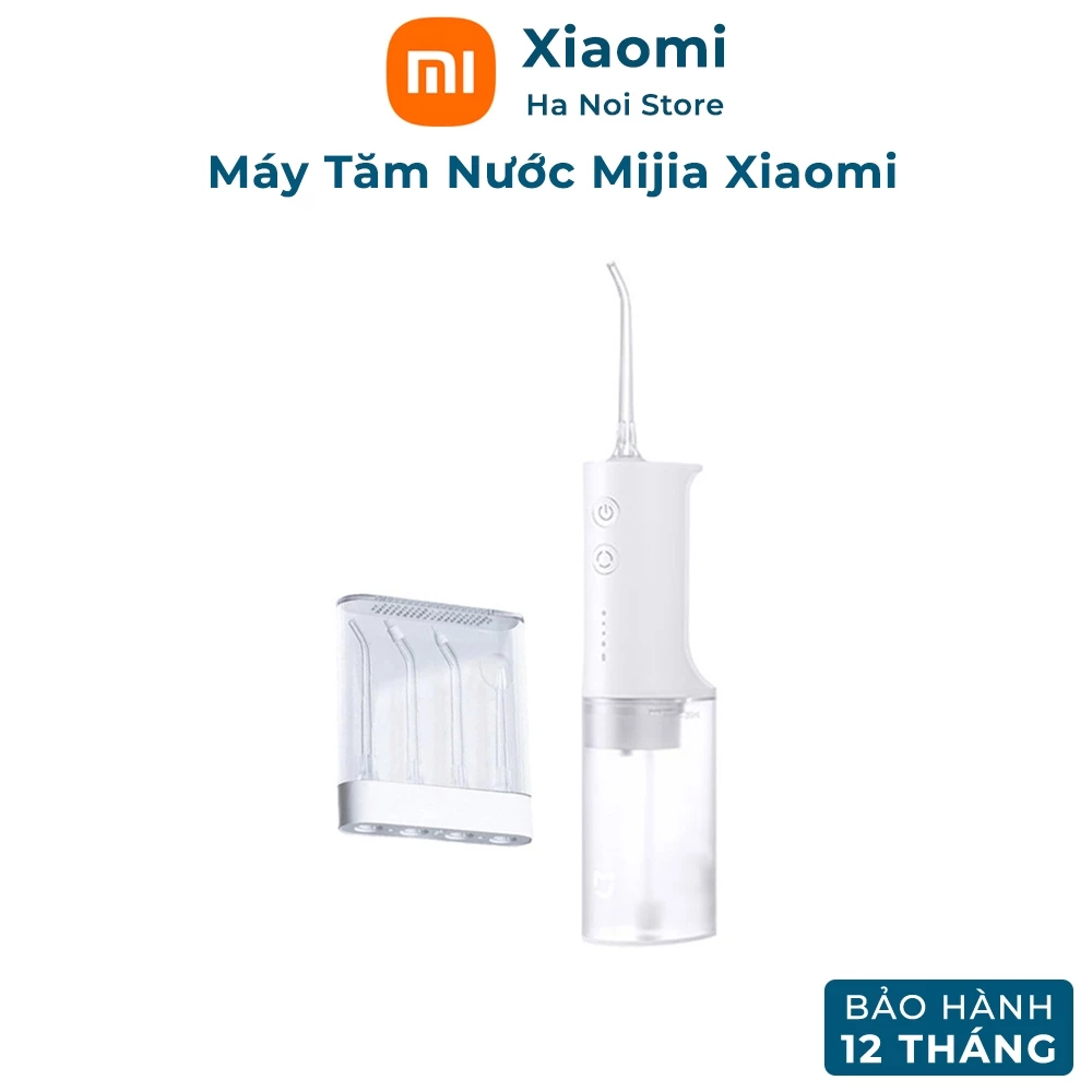 Tăm Nước Vệ Sinh Răng Miệng Xiaomi Mijia MEO701, máy tăm nước công suất 12W, Dung lượng pin 2200mAh