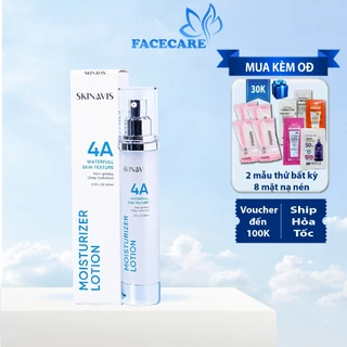 Lotion Dưỡng Ẩm và Làm Dịu, Phục Hồi Da SKINAVIS Moisturizer & Serum Dưỡng Trắng Sáng Da Giảm Thâm SKINAVIS Serum Bright