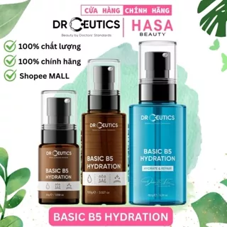 Tinh Chất B5 Basic Hydration 5% DrCeutics Cho Da Dầu Mụn 30ml/100ml/150ml