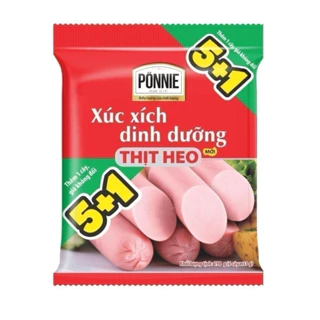 Xúc Xích Tiệt Trùng Ponnie Vị Heo Gói 33g