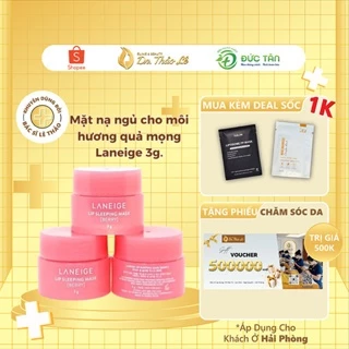 Mặt Nạ Ngủ Cho Môi LANEIGE Lip Sleeping Mask Berry Minisize 3g