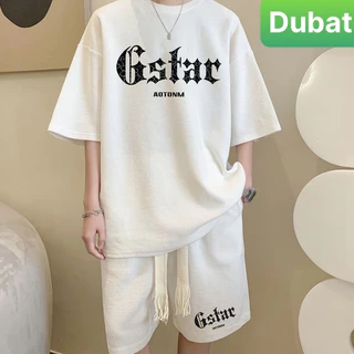 BỘ QUẦN ÁO THỂ THAO NAM NỮ UNISEX TỔ ONG THÊU GSTAR PHONG CÁCH HOT TREND 2024 - DUBATI FASHION