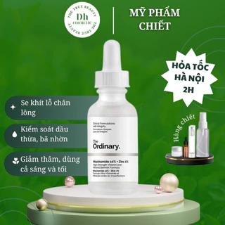 Serum The Ordinary Niacinamide 10% + Zinc 1% Giúp Cân Bằng Bã Nhờn Làm Sáng Da Thu Nhỏ Lỗ Chân Lông 30ml