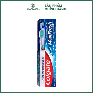 Kem Đánh Răng Colgate Maxfresh Tặng Bàn Chải Đánh Răng Hasaki Sản Phẩm Chính Hãng