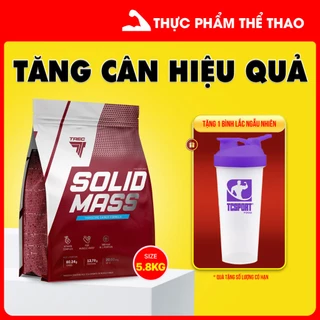 Sữa Tăng Cân Tăng Cơ SOLID MASS 5800g - Nhiều Hương Vị - Hàng Chính Hãng TREC Nutrition Châu Âu