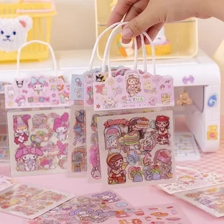 Túi Sticker gồm 3 miếng dán Sticker 3D hoạt hình dễ thương