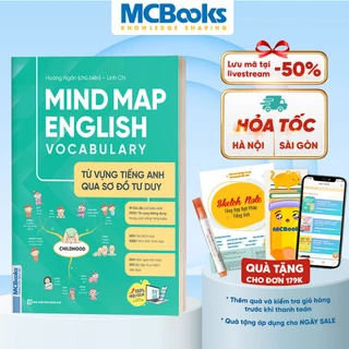 Sách - Mindmap English Vocabulary -Từ Vựng Tiếng Anh Qua Sơ Đồ Tư Duy