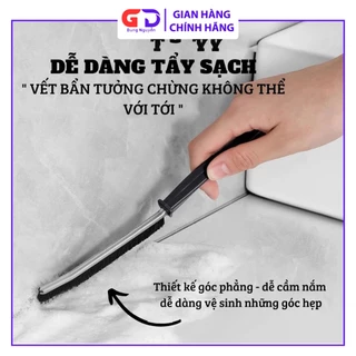 Bàn chải góc đa năng, giải pháp hoàn hảo cho vệ sinh góc kẹt, nhà tắm và bếp nhỏ dài 24 cm